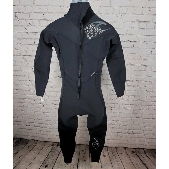 Rip Curl Black Dawn Patrol E4 3.2mm Flash Lining Long Sleeve Wet Suit Large L - Picture 2 of 12